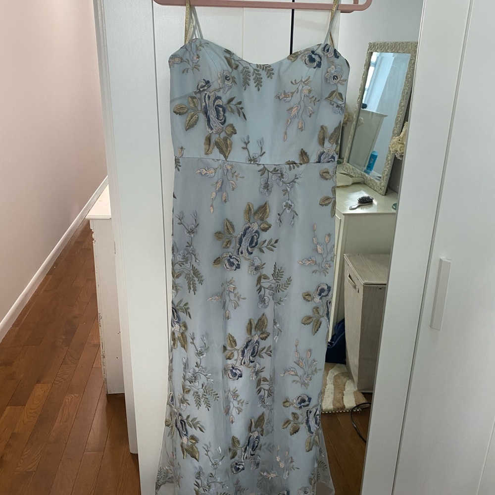 Jenny Yoo “drew” Serena Blue bridesmaid dress